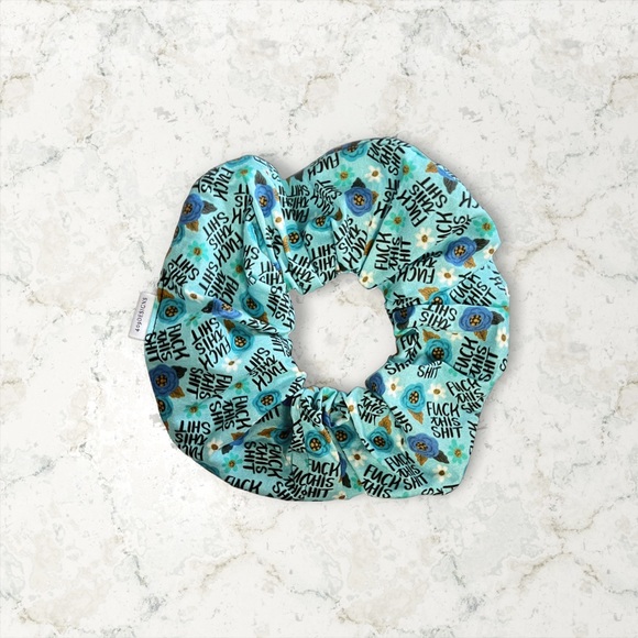 NSFW Scrunchie, F This Scrunchie ✨ HANDMADE TO ORDER ✨ - Picture 1 of 1